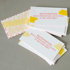 Pantone Printed Business Cards NYC