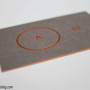 Copper Foil Stamping Business Card NYC