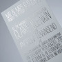 Silver Foil Stamping on Wedding Card