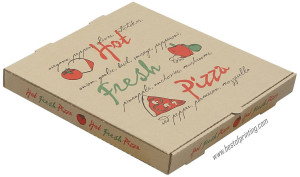 Full Color Printed Pizza Box NYC